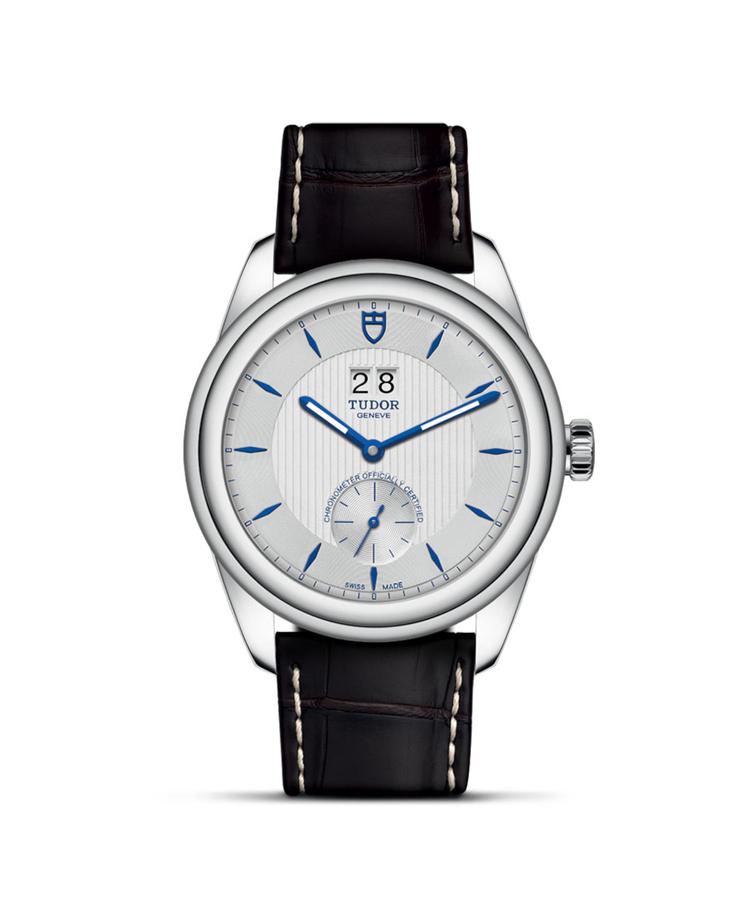 TUDOR Glamour Double Date 42 M57100-0016 Silberes Zifferblatt 