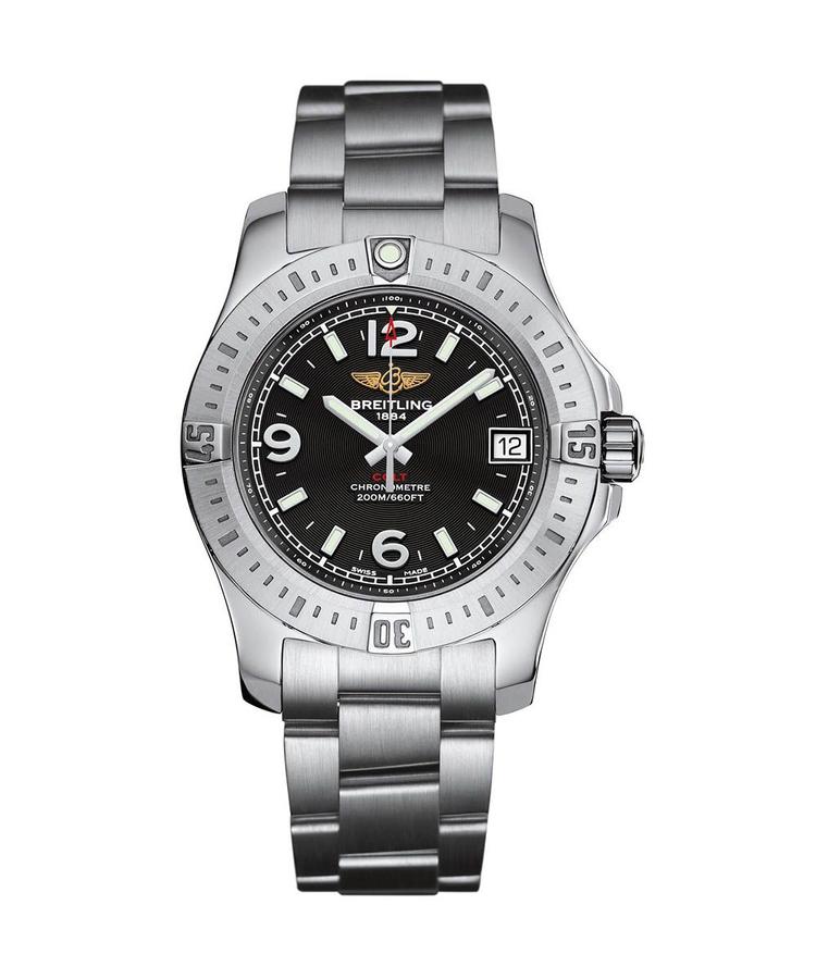 Breitling Colt Lady 36 A7438911/BD82/178A Schwarzes Zifferblatt