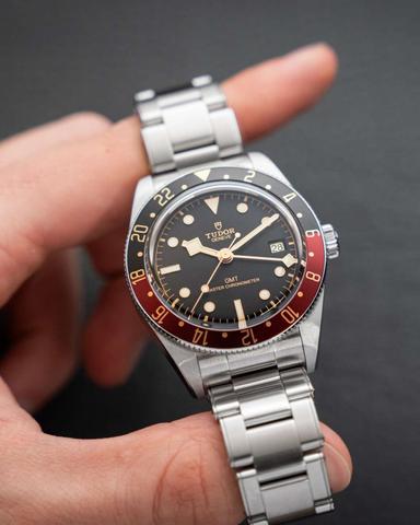 TUDOR Black Bay 58 GMT M7939G1A0NRU-0001 Schwarzes Zifferblatt